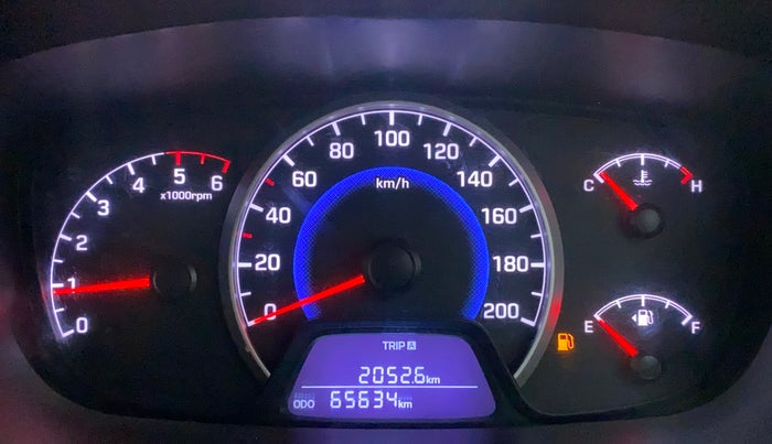 2017 Hyundai Grand i10 ASTA U2 1.2 CRDI, Diesel, Manual, 65,810 km, Odometer Image
