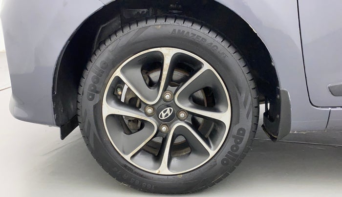 2017 Hyundai Grand i10 ASTA U2 1.2 CRDI, Diesel, Manual, 65,810 km, Left Front Wheel