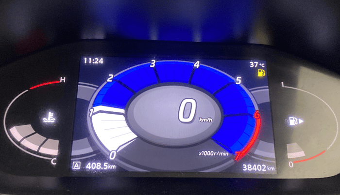 2021 Nissan MAGNITE XV PREMIUM, Petrol, Manual, 38,378 km, Odometer Image