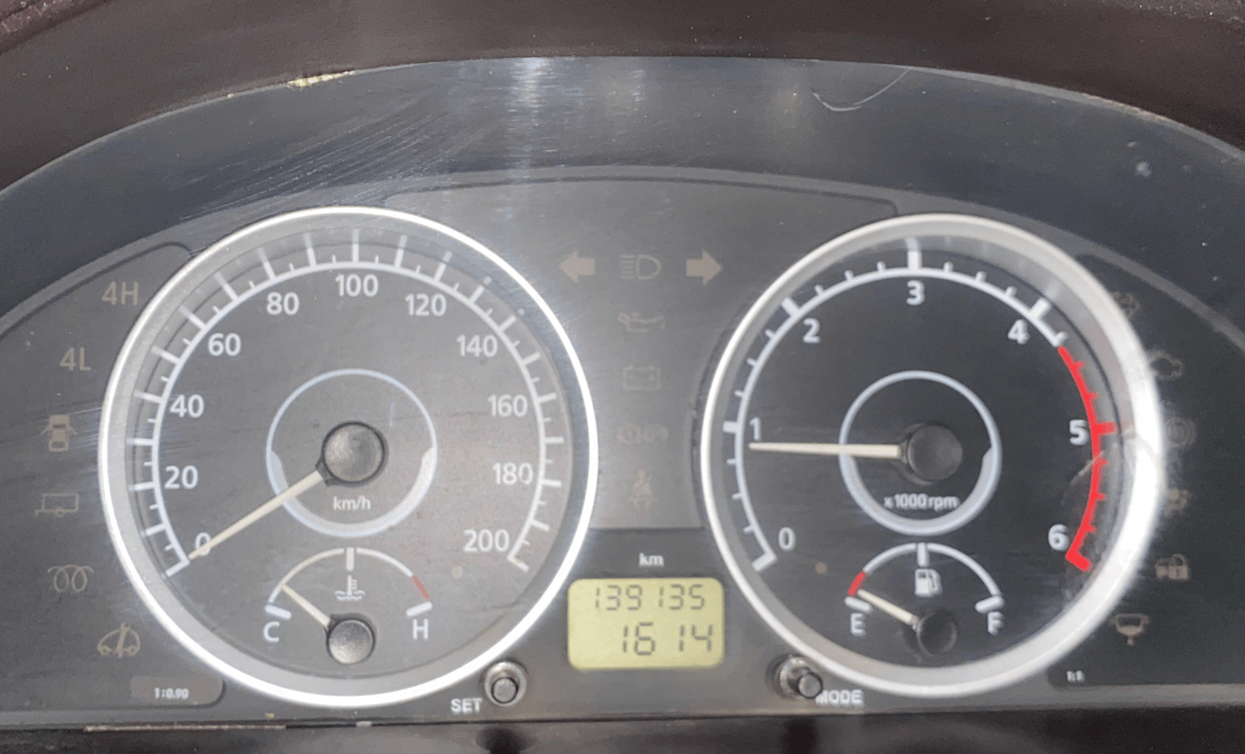 2019 Tata Safari Storme 2.2 EX 4X2, Diesel, Manual, 1,39,127 km, Odometer Image