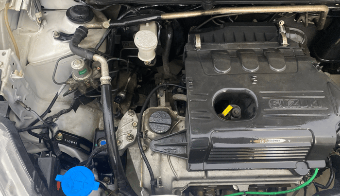 2014 Maruti Celerio VXI AMT, Petrol, Automatic, 1,01,423 km, Engine View - Right