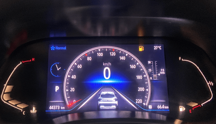 2022 Renault Kiger RXZ AMT DUAL TONE, Petrol, Automatic, 44,362 km, Odometer Image