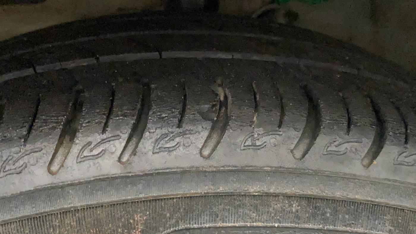 2019 Hyundai i20 Active 1.2 S, Petrol, Manual, 1,35,213 km, Left Front Tyre Tread