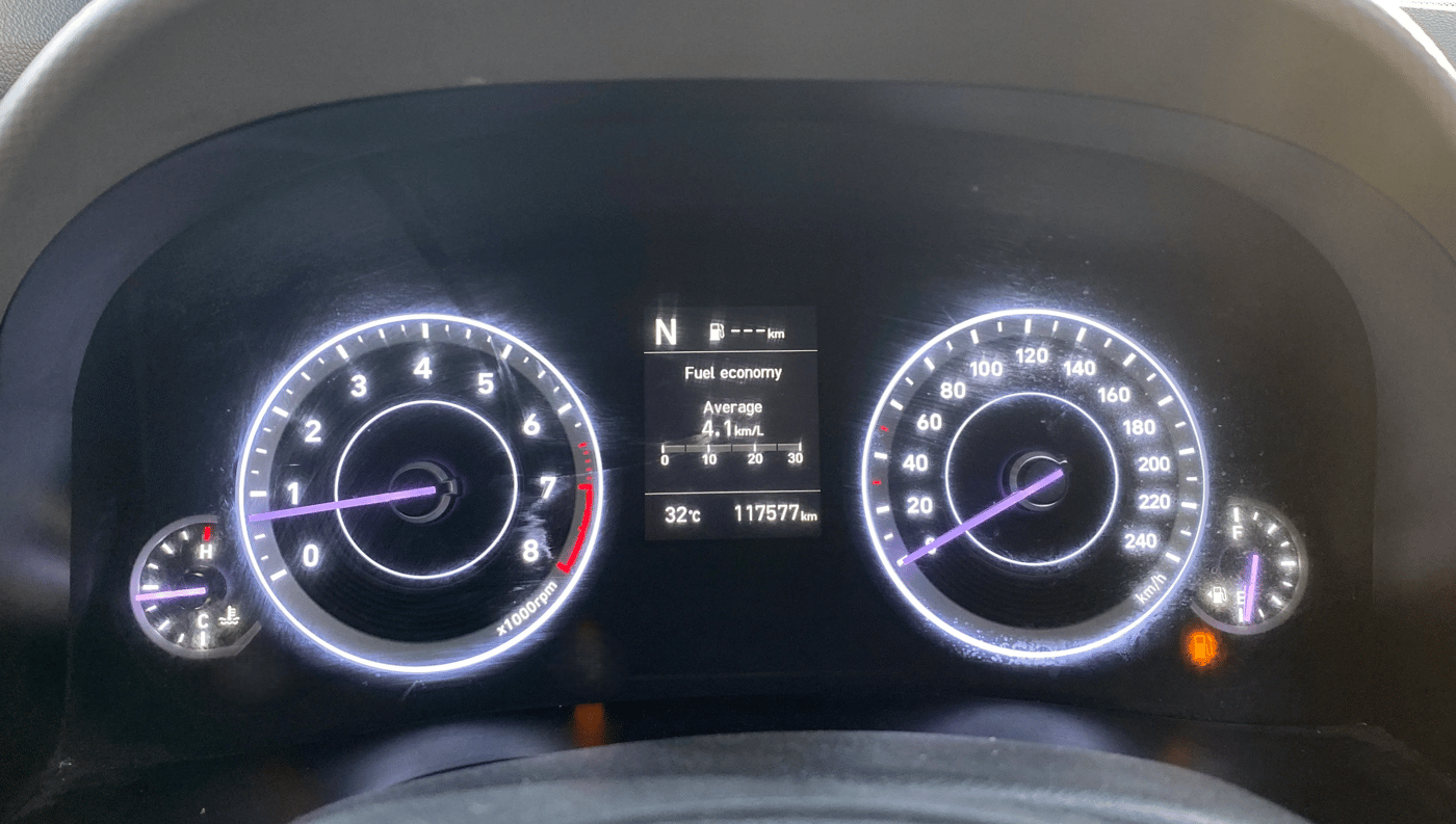 2021 Hyundai Creta SX IVT 1.5 PETROL, Petrol, Automatic, 1,17,634 km, Odometer Image