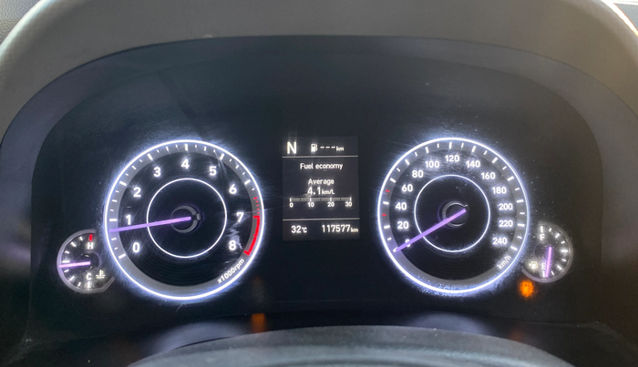 2021 Hyundai Creta SX IVT 1.5 PETROL, Petrol, Automatic, 1,17,569 km, Odometer Image