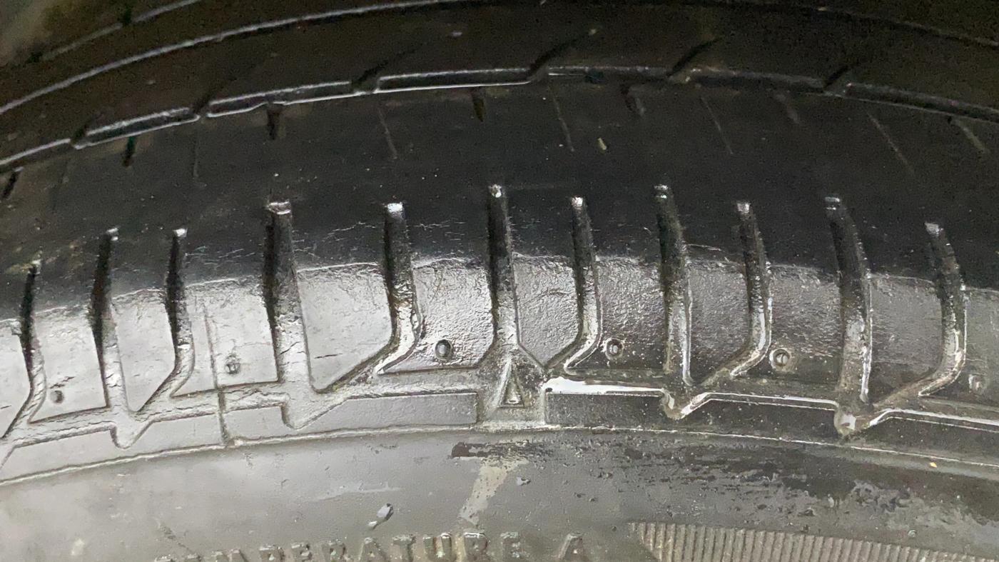 2018 Hyundai Verna 1.6 VTVT SX, Petrol, Manual, 92,675 km, Left Rear Tyre Tread