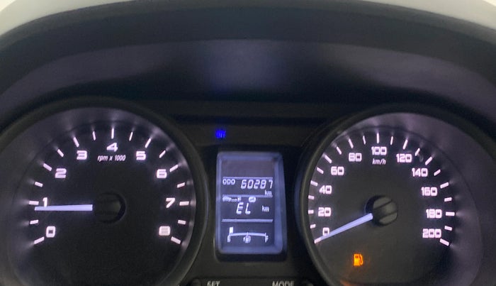 2017 Tata TIGOR XM PETROL, Petrol, Manual, 60,245 km, Odometer Image
