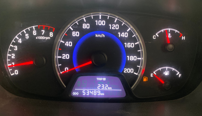 2013 Hyundai Grand i10 ASTA 1.2 KAPPA VTVT, Petrol, Manual, 53,465 km, Odometer Image