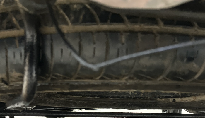 2017 Maruti Ertiga VXI CNG, CNG, Manual, 1,23,055 km, Spare Tyre