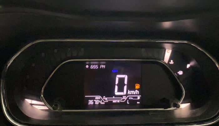 2022 Tata NEXON XZ PLUS PETROL, Petrol, Manual, 36,767 km, Odometer Image
