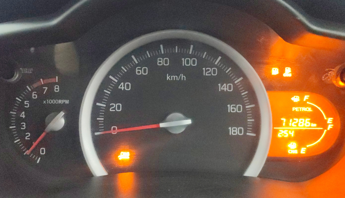 2018 Maruti Celerio VXI (O) CNG, CNG, Manual, 71,268 km, Odometer Image