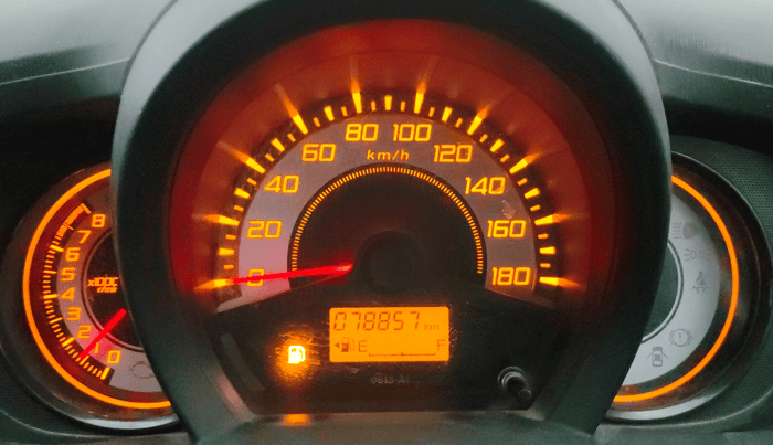 2014 Honda Brio S MT, Petrol, Manual, 78,856 km, Odometer Image