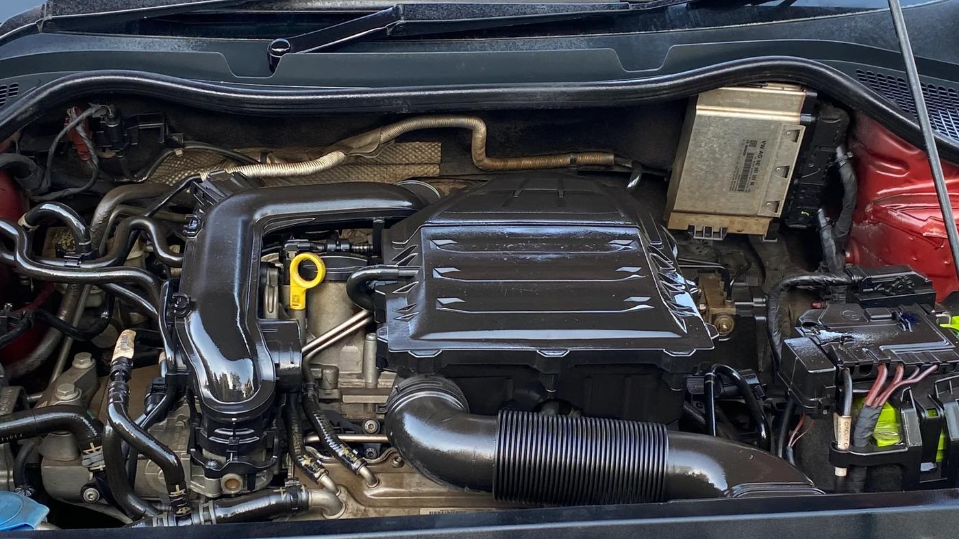 2021 Volkswagen Polo COMFORTLINE 1.0L TSI AT, Petrol, Automatic, 60,826 km, Engine View