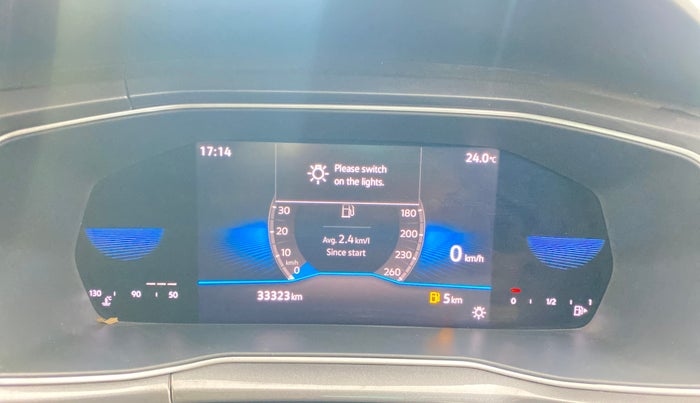 2021 Volkswagen TAIGUN TOPLINE 1.0 TSI MT, Petrol, Manual, 33,323 km, Odometer Image