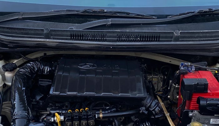 2020 Hyundai AURA SX PLUS 1.2 AMT, CNG, Automatic, 1,03,686 km, Engine View