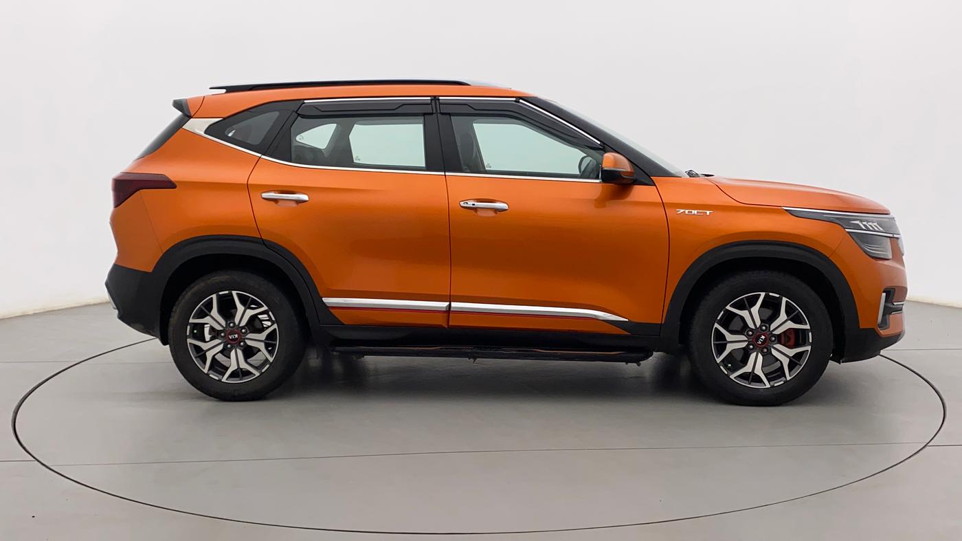 2019 KIA SELTOS GTX AT 1.4 PETROL, Petrol, Automatic, 28,001 km, Right Side View