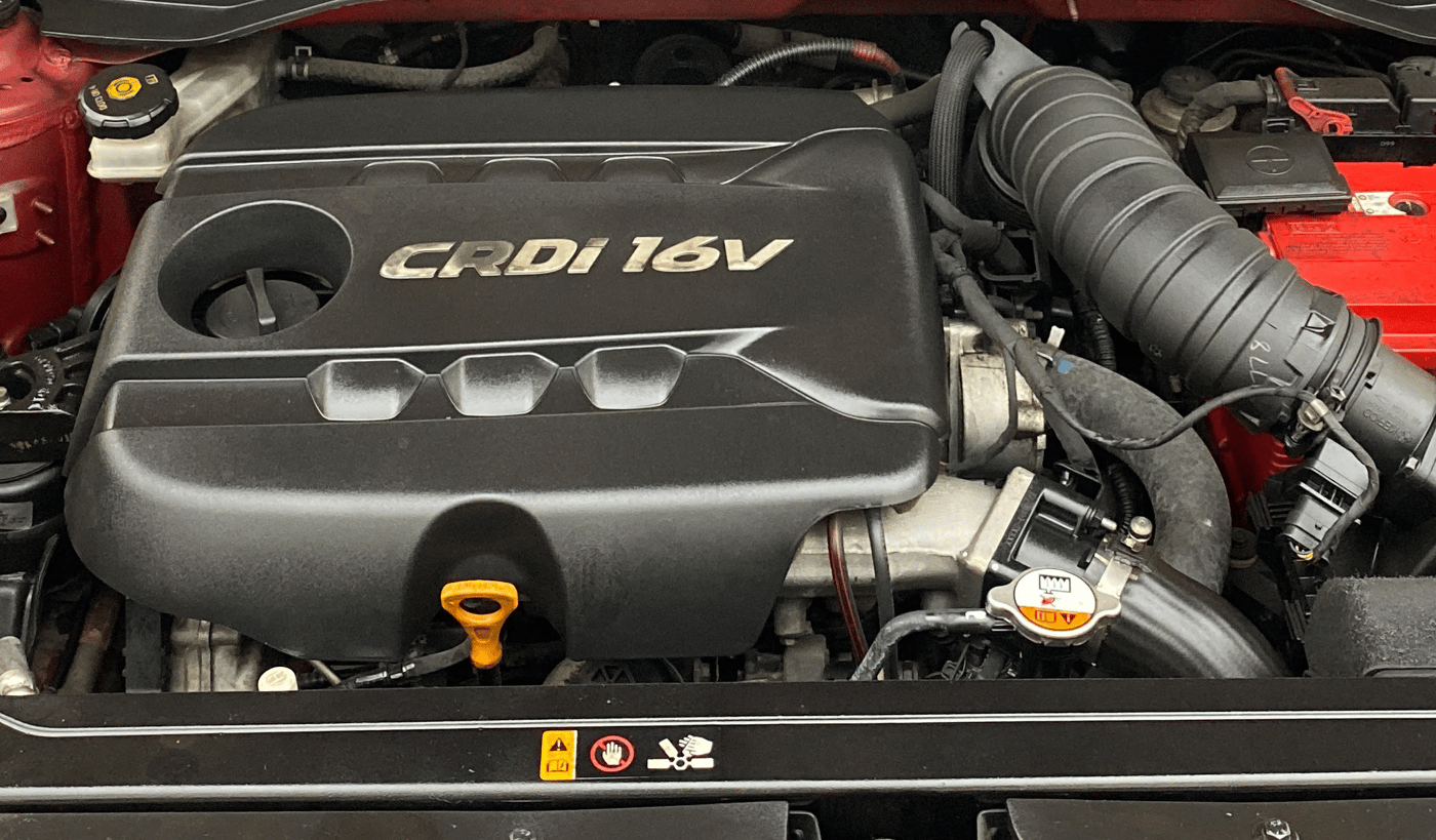 2019 Hyundai VENUE SX(O) 1.4 CRDI, Diesel, Manual, 67,145 km, Engine View