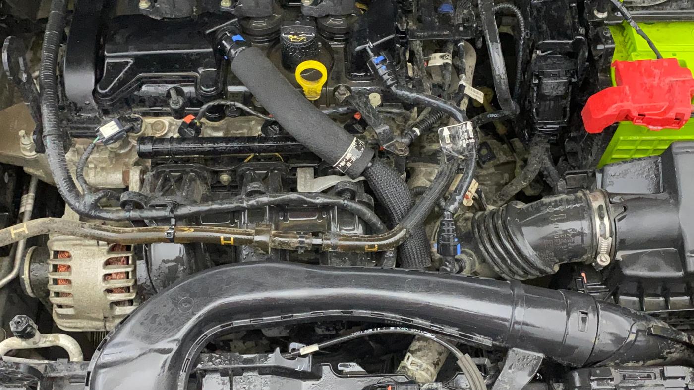 2019 Ford New Figo TITANIUM 1.2 PETROL MT, Petrol, Manual, 59,465 km, Engine View