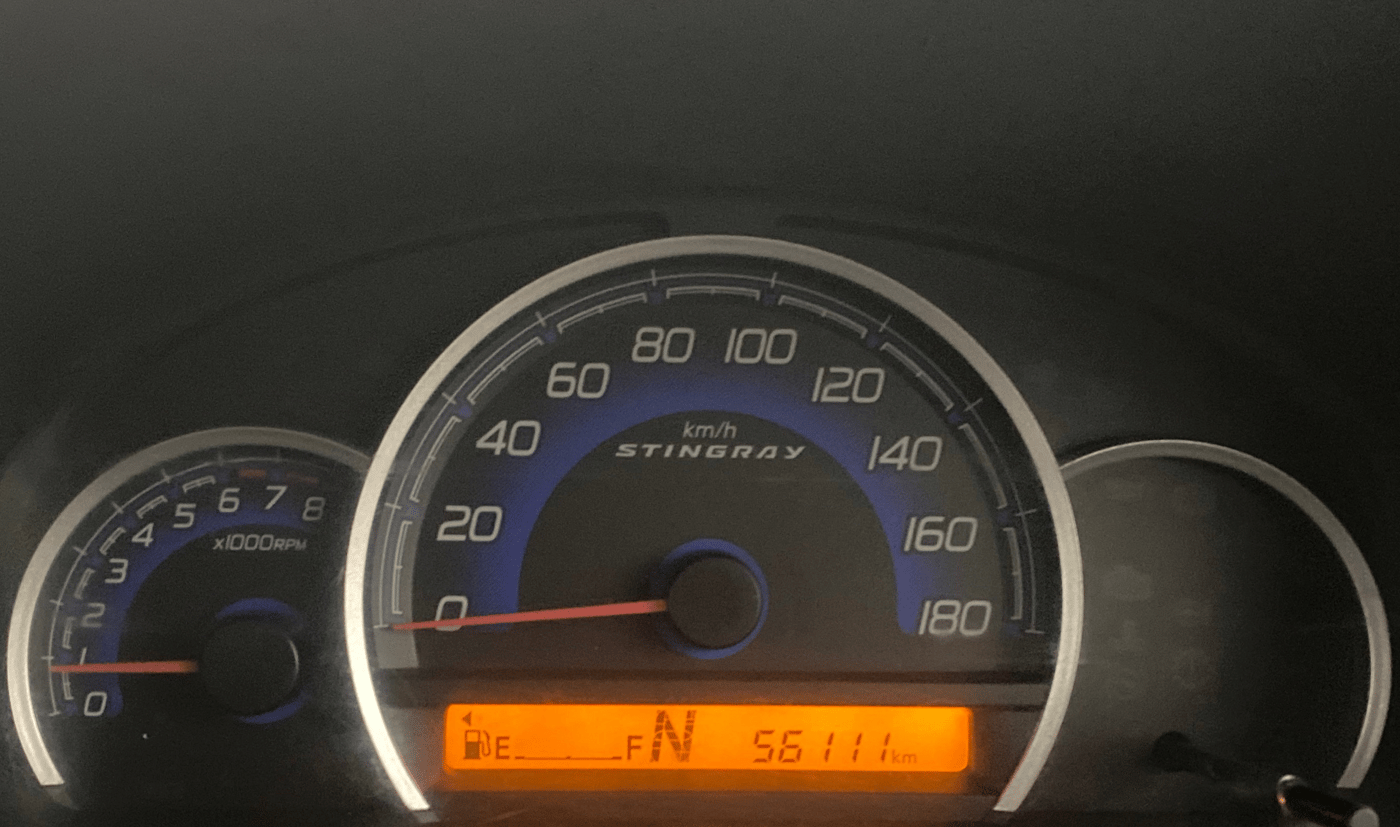 2016 Maruti Wagon R Stingray VXI AMT(O), Petrol, Automatic, 56,343 km, Odometer Image