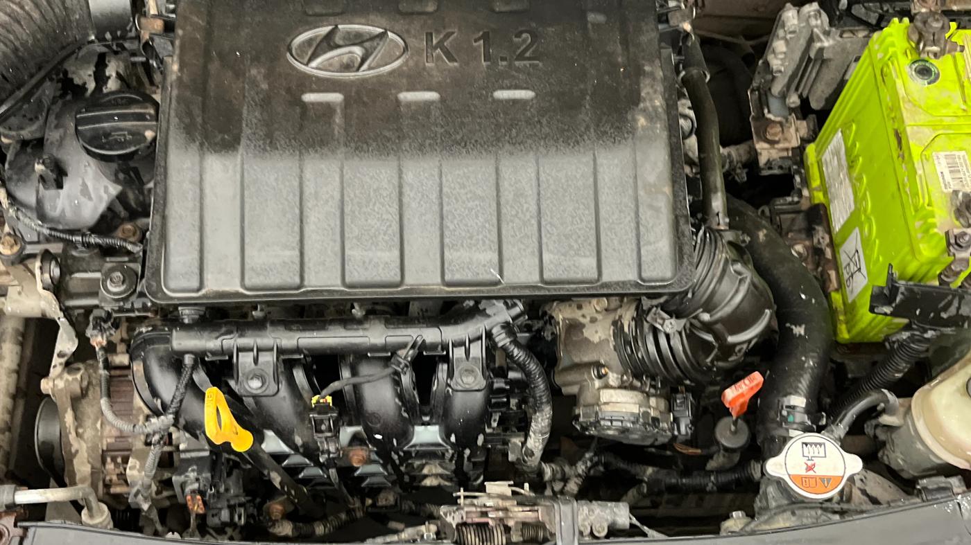 2014 Hyundai Grand i10 ASTA AT 1.2 KAPPA VTVT, Petrol, Automatic, 57,524 km, Engine View