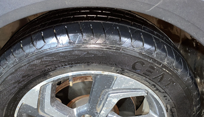 2019 Hyundai Creta SX AT 1.6 PETROL, Petrol, Automatic, 79,582 km, Left Front Tyre Tread