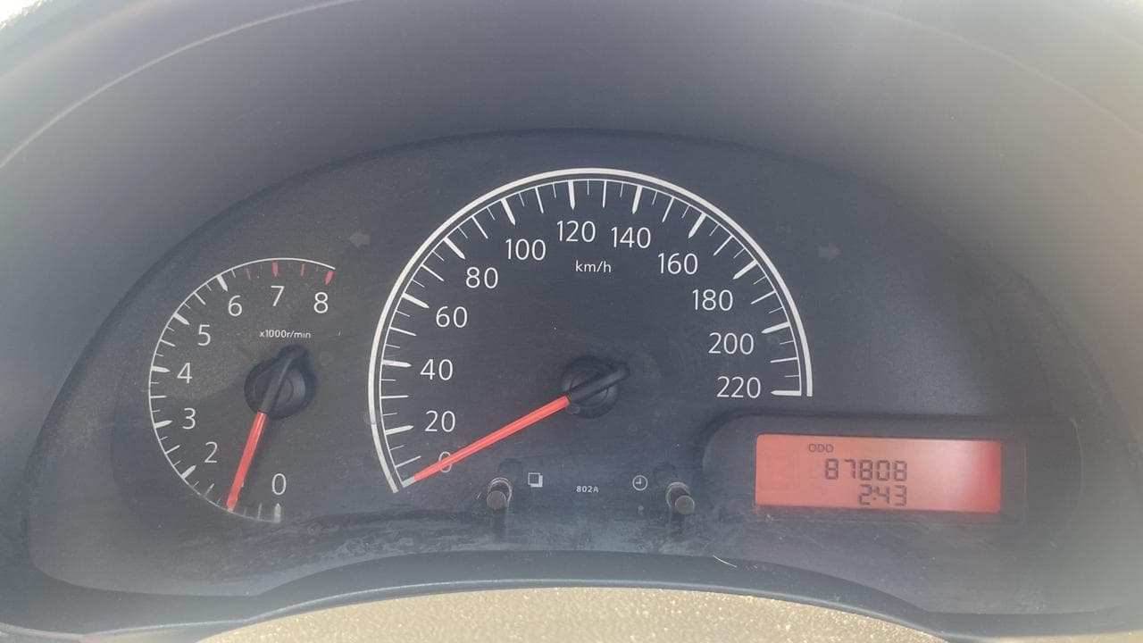 2013 Renault Scala RXE PETROL, Petrol, Manual, 87,769 km, Odometer Image