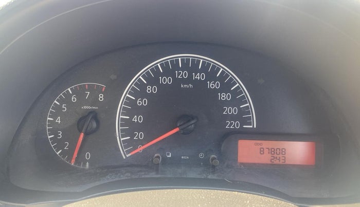 2013 Renault Scala RXE PETROL, Petrol, Manual, 87,769 km, Odometer Image