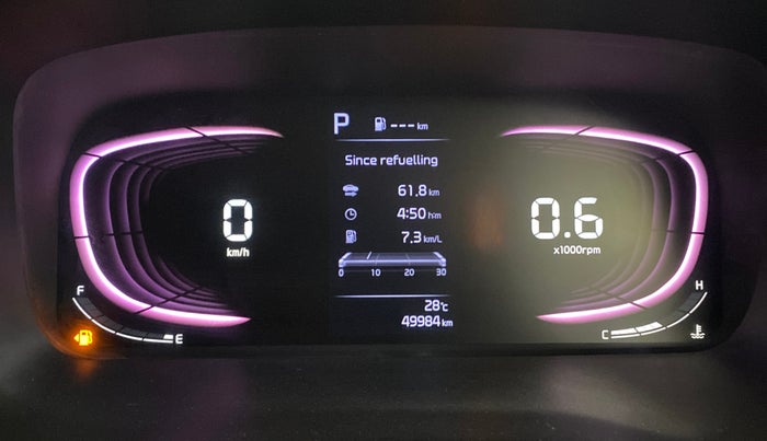 2022 KIA CARENS PRESTIGE PLUS 1.4 PETROL DCT 7 STR, Petrol, Automatic, 49,964 km, Odometer Image