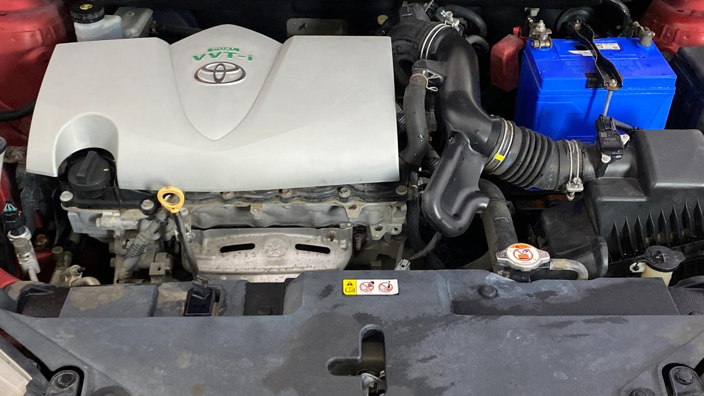 2019 Toyota YARIS V MT, Petrol, Manual, 30,226 km, Engine View