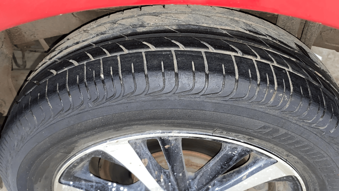 2019 Toyota YARIS V MT, Petrol, Manual, 30,226 km, Left Rear Tyre Tread