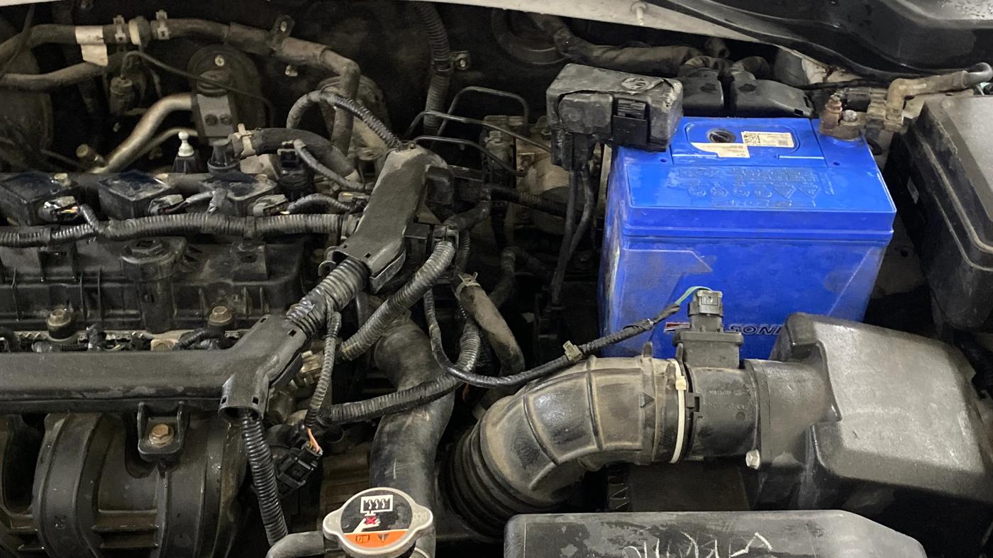 2021 KIA SONET HTK PLUS 1.2, Petrol, Manual, 9,064 km, Engine View - Left