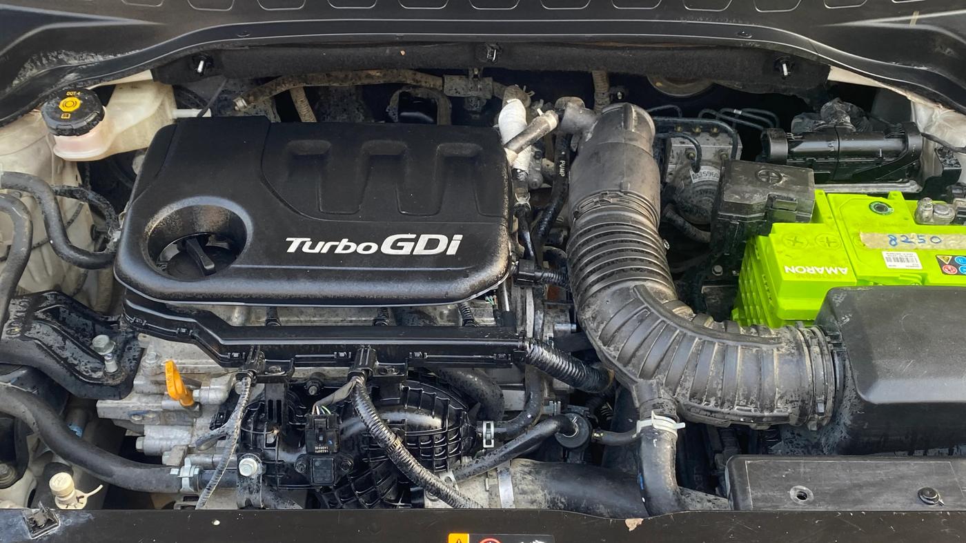 2021 KIA SONET GTX PLUS 1.0 IMT, Petrol, Manual, 58,121 km, Engine View