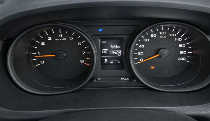 2017 Tata Tiago XT PETROL, Petrol, Manual, 73,409 km, Odometer Image