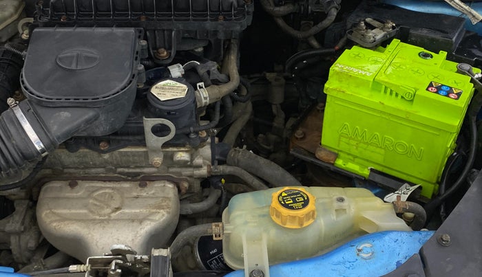 2017 Tata Tiago XT PETROL, Petrol, Manual, 73,409 km, Engine View - Left