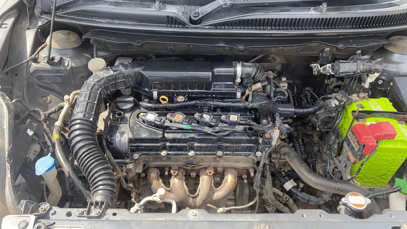 2019 Toyota Glanza V CVT, Petrol, Automatic, 57,126 km, Engine View - Right