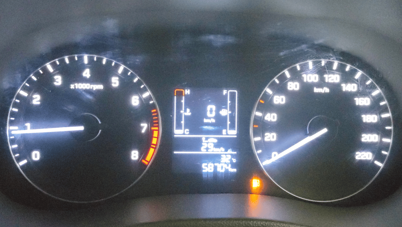 2015 Hyundai Creta SX PLUS 1.6 PETROL, Petrol, Manual, 58,703 km, Odometer Image