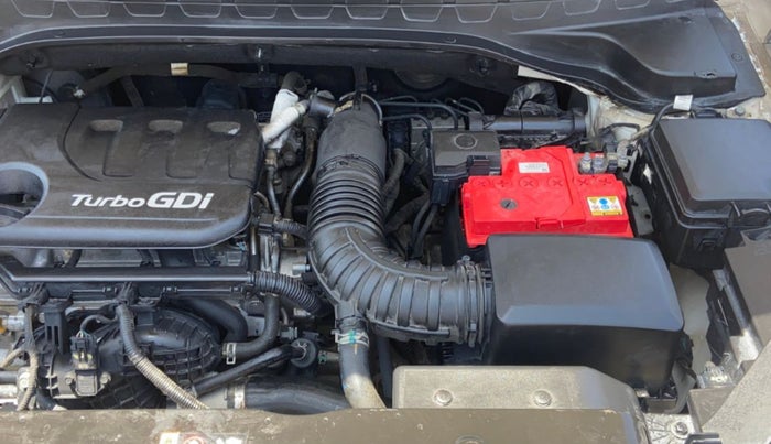 2020 KIA SONET GTX PLUS 1.0 DCT, Petrol, Automatic, 1,35,170 km, Engine View - Left