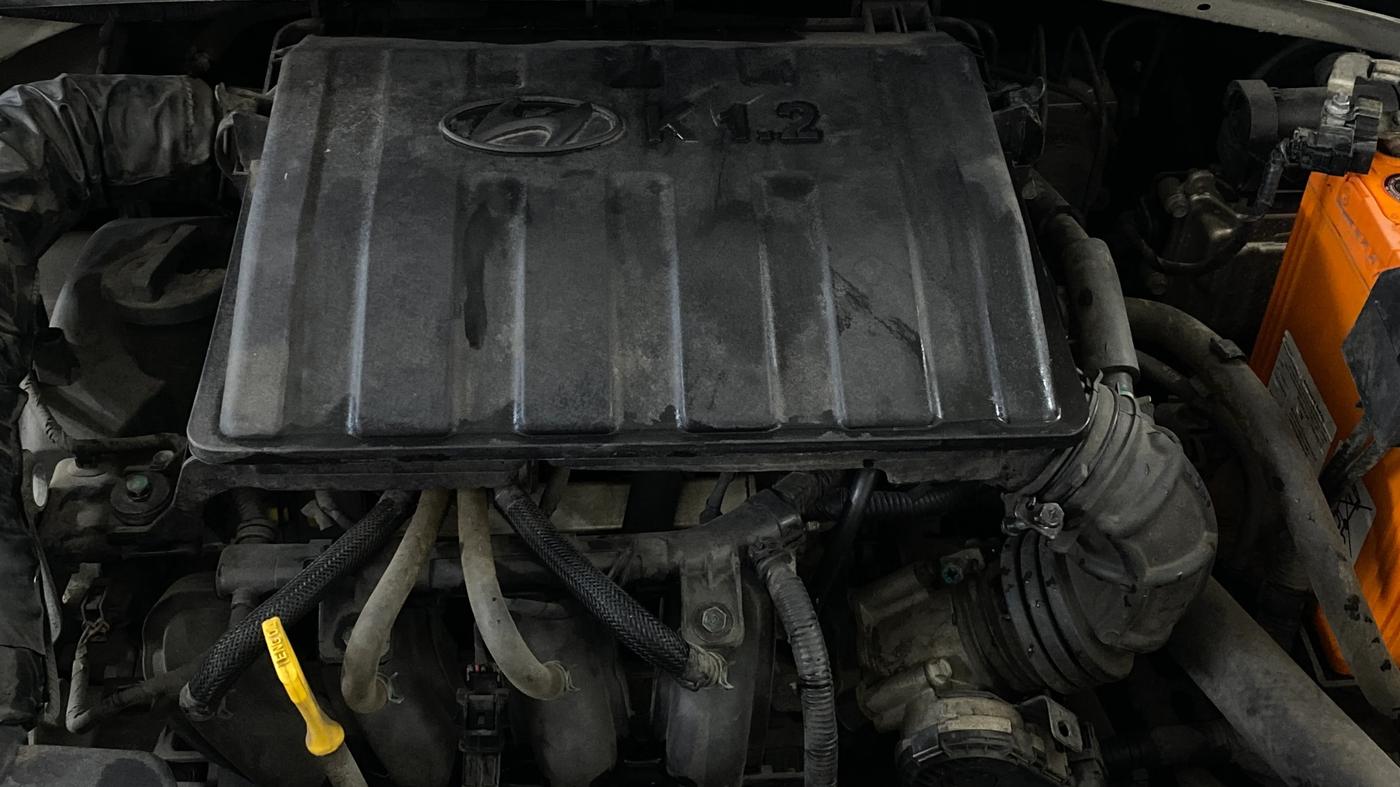 2021 Hyundai GRAND I10 NIOS SPORTZ 1.2 KAPPA VTVT CNG, CNG, Manual, 59,834 km, Engine View