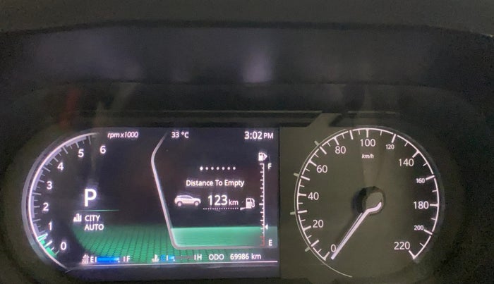 2022 Tata Harrier XZA PLUS 2.0L, Diesel, Automatic, 69,968 km, Odometer Image