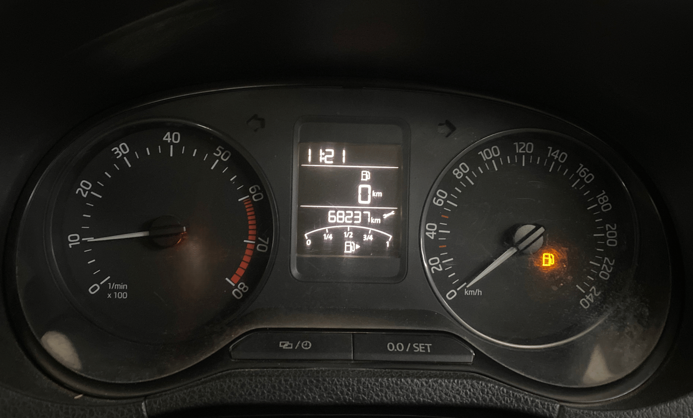 2018 Skoda Rapid STYLE 1.6 MPI AT, Petrol, Automatic, 68,380 km, Odometer Image