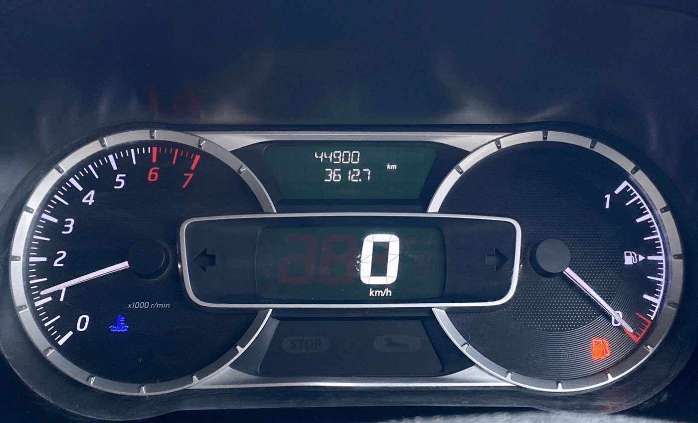 2019 Nissan Kicks XV 1.5, Petrol, Manual, 44,890 km, Odometer Image