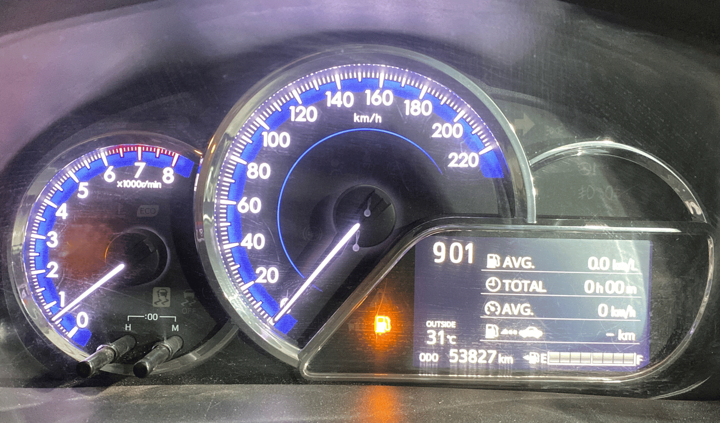 2020 Toyota YARIS VX MT, Petrol, Manual, 53,800 km, Odometer Image