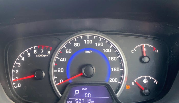 2018 Hyundai Grand i10 SPORTZ AT 1.2 KAPPA VTVT, Petrol, Automatic, 52,711 km, Odometer Image