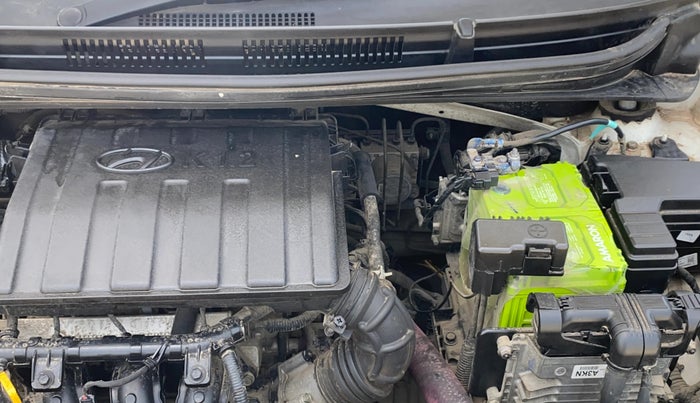 2021 Hyundai GRAND I10 NIOS ASTA AMT 1.2 KAPPA VTVT, Petrol, Automatic, 50,766 km, Engine View - Left