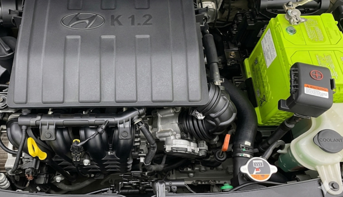 2014 Hyundai Xcent SX AT 1.2 (O), Petrol, Automatic, 88,100 km, Engine View - Left
