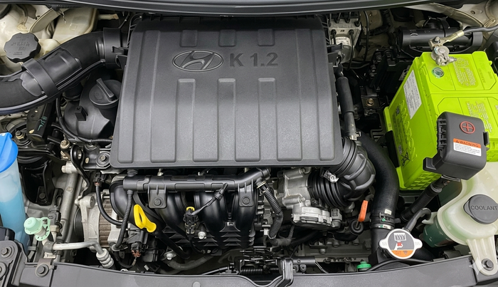 2014 Hyundai Xcent SX AT 1.2 (O), Petrol, Automatic, 88,100 km, Engine View