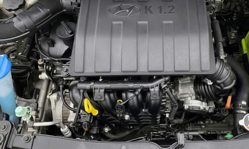 2014 Hyundai Xcent SX AT 1.2 (O), Petrol, Automatic, 88,057 km, Engine View - Right
