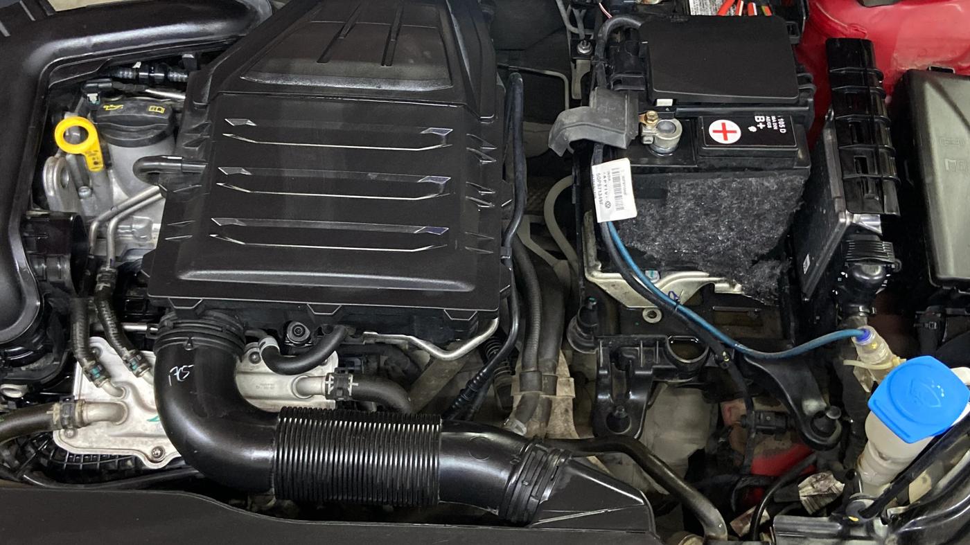2023 Skoda SLAVIA ACTIVE 1.0L TSI MT, Petrol, Manual, 30,976 km, Engine View - Left