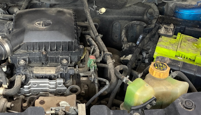 2017 Tata NEXON XZ PLUS PETROL, Petrol, Manual, 1,17,602 km, Engine View - Left