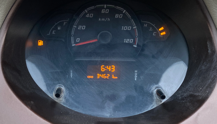2016 Tata Nano TWIST XT, Petrol, Manual, 34,571 km, Odometer Image